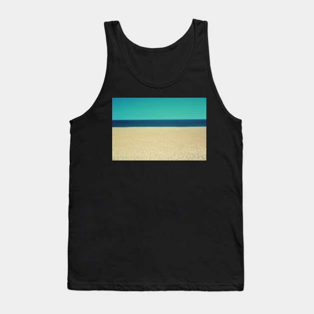 Sand Sea and Sky Tank Top by JimDeFazioPhotography